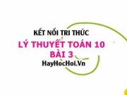 Lý thuyết Toán 10 bài 3: Bất phương trình bậc nhất hai ẩn...